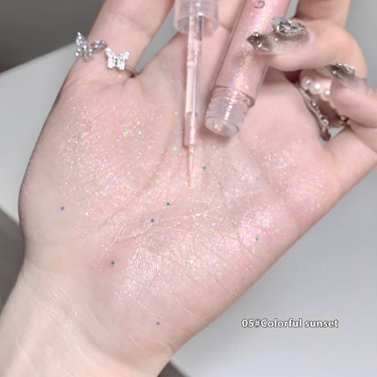 Gogo Bear Gem Tears Liquid Eye Shadow Waterproof Shimmering Powder Sequins