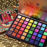 48 Colors Exotic Eyeshadow Palette Shimmer Matte Color Stage Eye Makeup