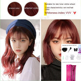 Ammonia-free Hair Color Paste Monochrome Paste Cover White Hair Multi-segment Color One-step Black Tea Gray Blue Black Hair Dye
