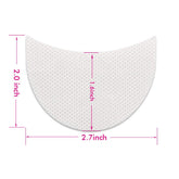 20-50 Pcs Eyeshadow Shields, Lint-free Under-eye Pads Designed To Prevent Makeup Residue, Perfect For Eyeliner, Eyeshadow, Eyelash Extensions, And Lip Makeup. These Stencils Provide A Clean, Mess-free