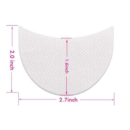 20-50 Pcs Eyeshadow Shields, Lint-free Under-eye Pads Designed To Prevent Makeup Residue, Perfect For Eyeliner, Eyeshadow, Eyelash Extensions, And Lip Makeup. These Stencils Provide A Clean, Mess-free