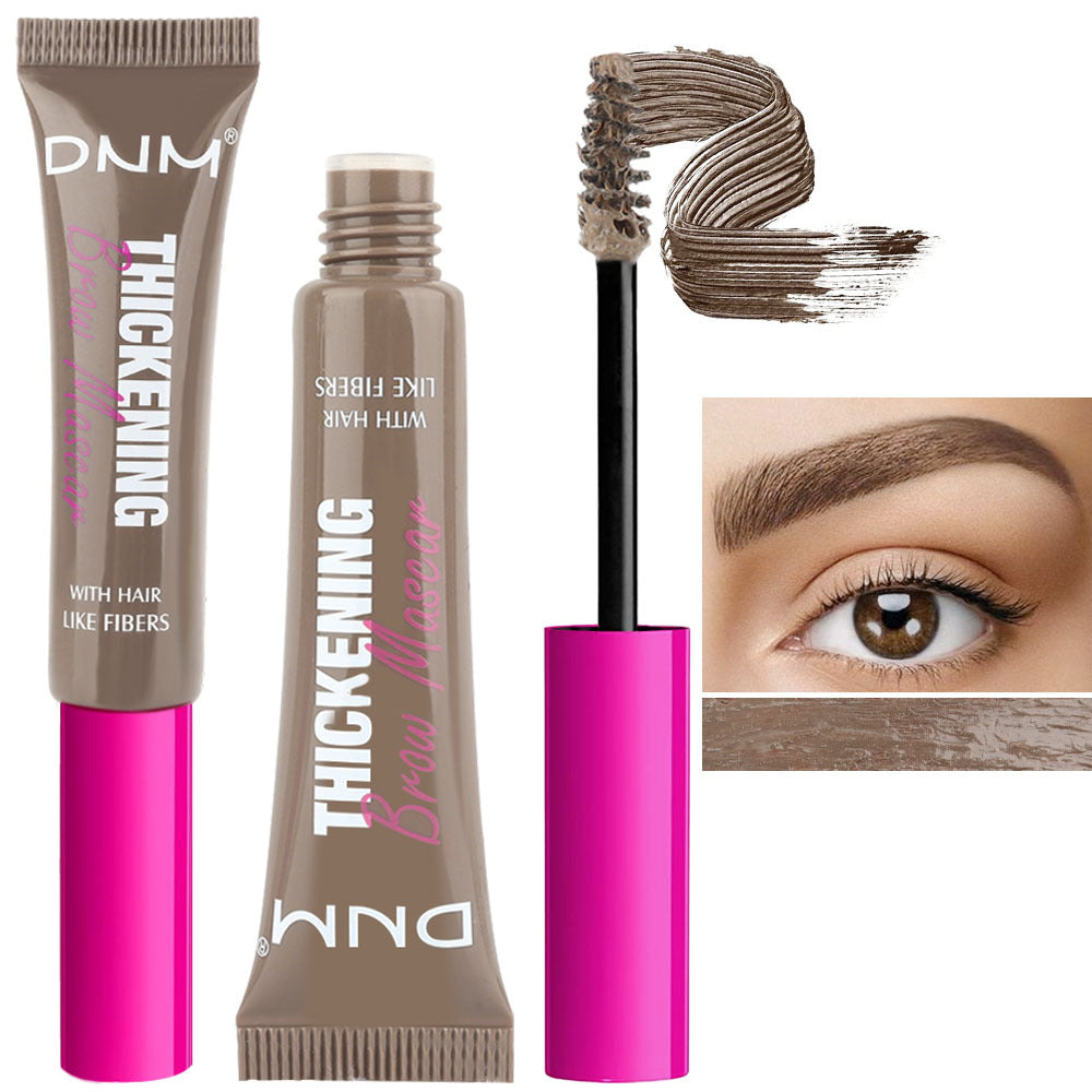 Natural Three-dimensional Fiber Eyebrow Cream Long-lasting Natural Not Smudge