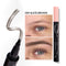 Four-fork Eyebrow Pencil Waterproof And Sweatproof Long Lasting Non Smudge Distinct Look