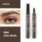 Four-head Eyebrow Pencil Long-lasting Smudge-free
