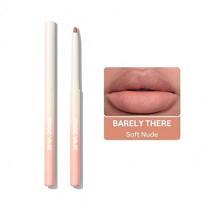 Cross-border Beauty PAGE VINE Smart And Fine Lip Liner Smooth And Quick-drying Long Lasting Waterproof No Stain On Cup Lip Pencil