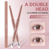 Double Fight Eye Shadow Pen Makeup Natural Three-dimensional Highlight Shadow