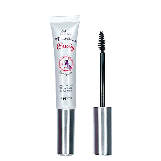 Cappuvini Small White Tube Toothpaste Tube Mascara Waterproof Long
