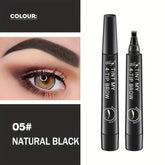Four-head Eyebrow Pencil Long-lasting Smudge-free