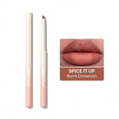 Cross-border Beauty PAGE VINE Smart And Fine Lip Liner Smooth And Quick-drying Long Lasting Waterproof No Stain On Cup Lip Pencil