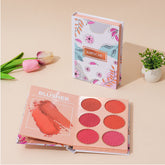 Book Eye Shadow Makeup High Gloss Powder Blusher Suit Lasting