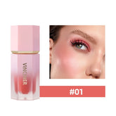 Blush liquide 8 couleurs, fini mat soyeux longue tenue