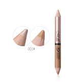 Stylo correcteur et illuminateur double embout, application en un seul geste, doux et waterproof, illumine le contour du visage, maquillage peel-off