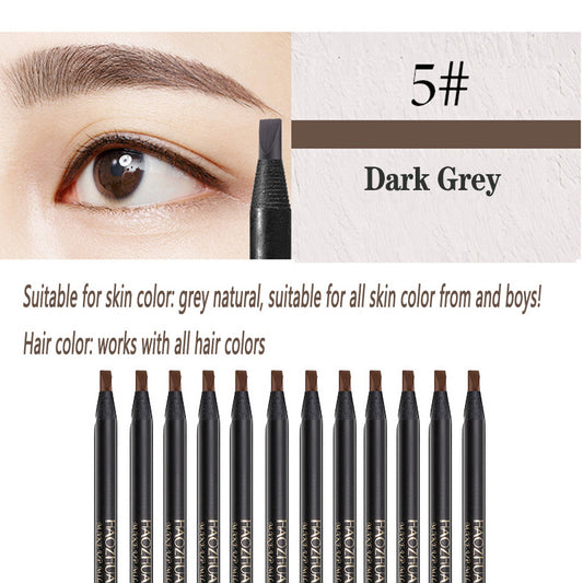 Waterproof And Sweatproof Natural And Durable Pull Line Mist Eyebrow Pencil