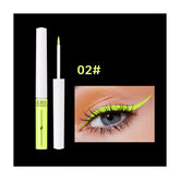 Quick Drying Water-soluble Color Luminous UV Eyeliner Liquid Pen