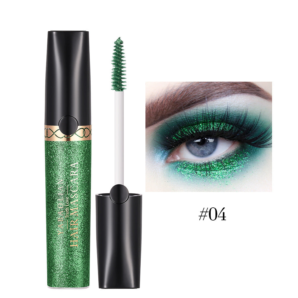 Pearlescent Hair Color Sequin Gel Twelve Colors