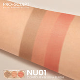 Women's Universal Highlight Repair Blush Trio Blusher