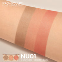 Women's Universal Highlight Repair Blush Trio Blusher