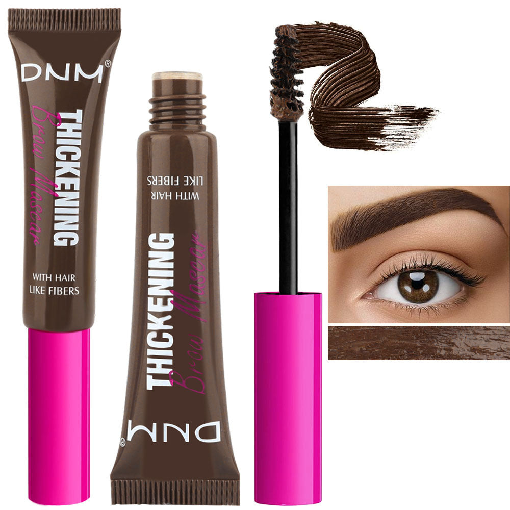 Natural Three-dimensional Fiber Eyebrow Cream Long-lasting Natural Not Smudge