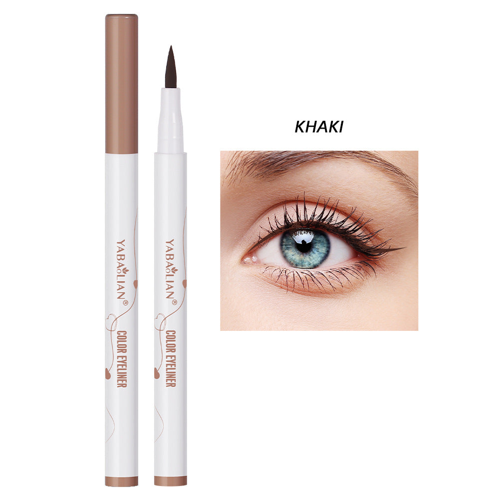 Color Eyeliner Not Easy To Smudge Waterproof Thin Heel