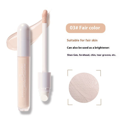 Double-headed Liquid Concealer Get Sponge Head Moisturizing Decoration