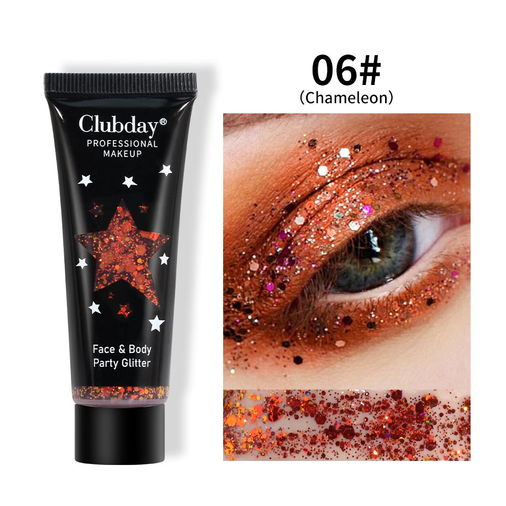 Beauty Explosive Gel Liquid Sequins Body Eye Shadow