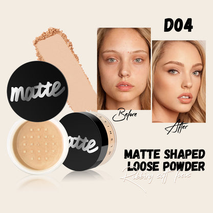 Light Fog Concealer Powder Delicate Waterproof Sweat-proof Long Lasting Oil