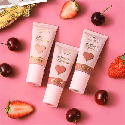 Big Head Sponge Head Velvet Skin Feeling Lip And Cheek Dual-use Moisturizing Blush