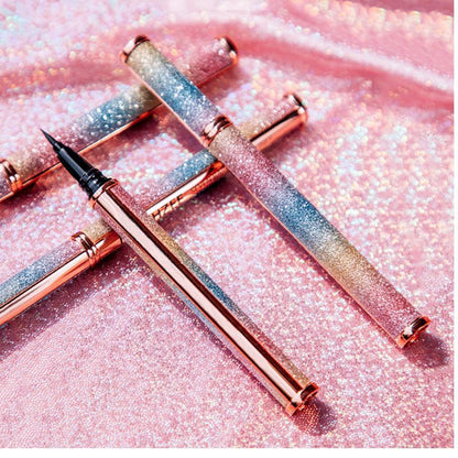 Starry Sky Eyeliner Not Smudge Long Lasting Waterproof