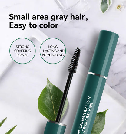 Hair Color Pen Covering Gray Hair Color Supplement Brush Black Hair Stick No Stimulation Temporary Hair Dye