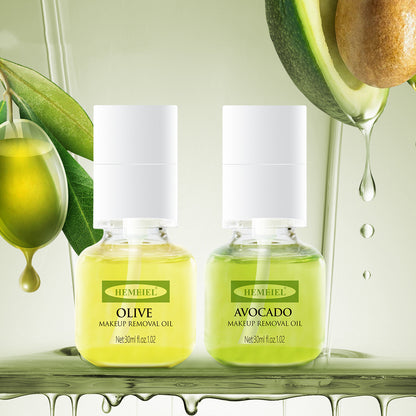 Facial Makeup Remover Olive Cleansing Oil Avocado Cleaning
