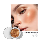Pudaier10 Color Liquid Blush Dual-use Repair Natural Thin And Glittering Highlight