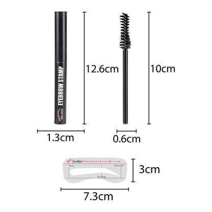 Easy Eyebrow Card Trimming Eyebrow Powder