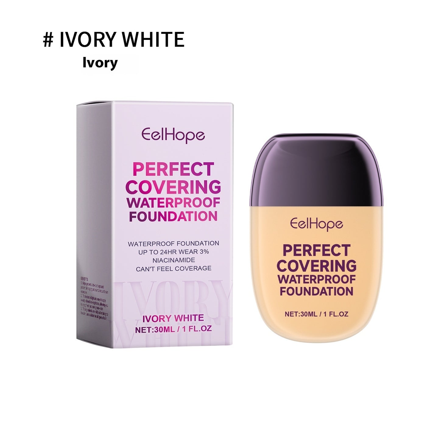 Concealing Foundation Brightening Skin Color Without