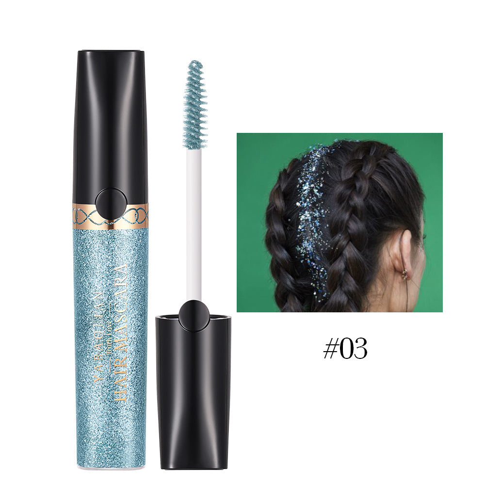 Pearlescent Hair Color Sequin Gel Twelve Colors