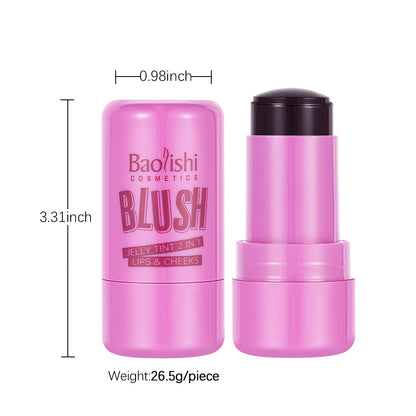 Jelly Blush Makeup Paste Shimmer Natural