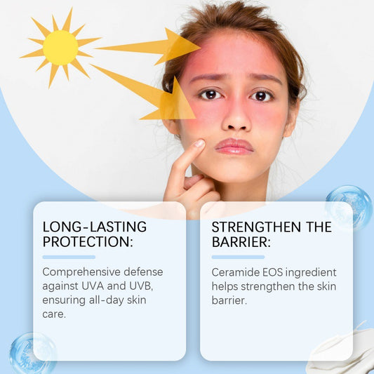 Ceramide Protective Cream Summer Refreshing Moisturizing Protective Skin Repair